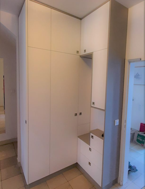 Garderobe über Eck nach Maß Garderobe über Eck nach Maß