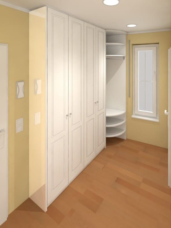 Garderobe vom Tischler – Visualisierung 1 Garderobe vom Tischler - Visualisierung 1