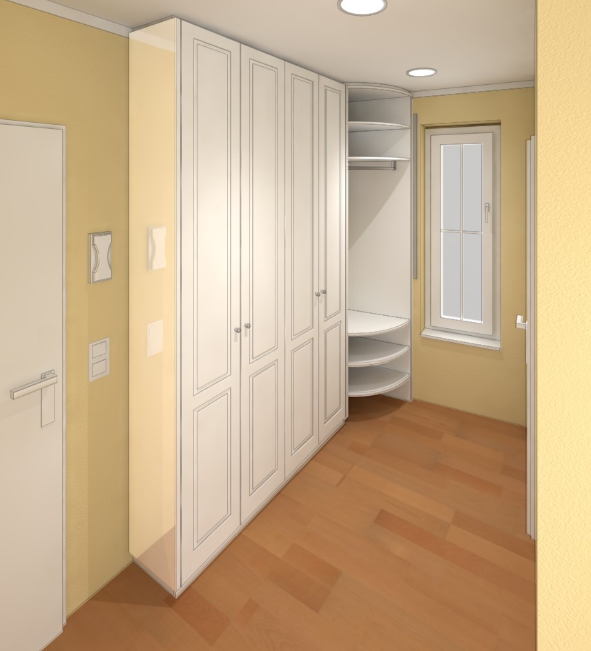 Schuhschrank Visualisierung Schuhschrank nach Maß Visualisierung
