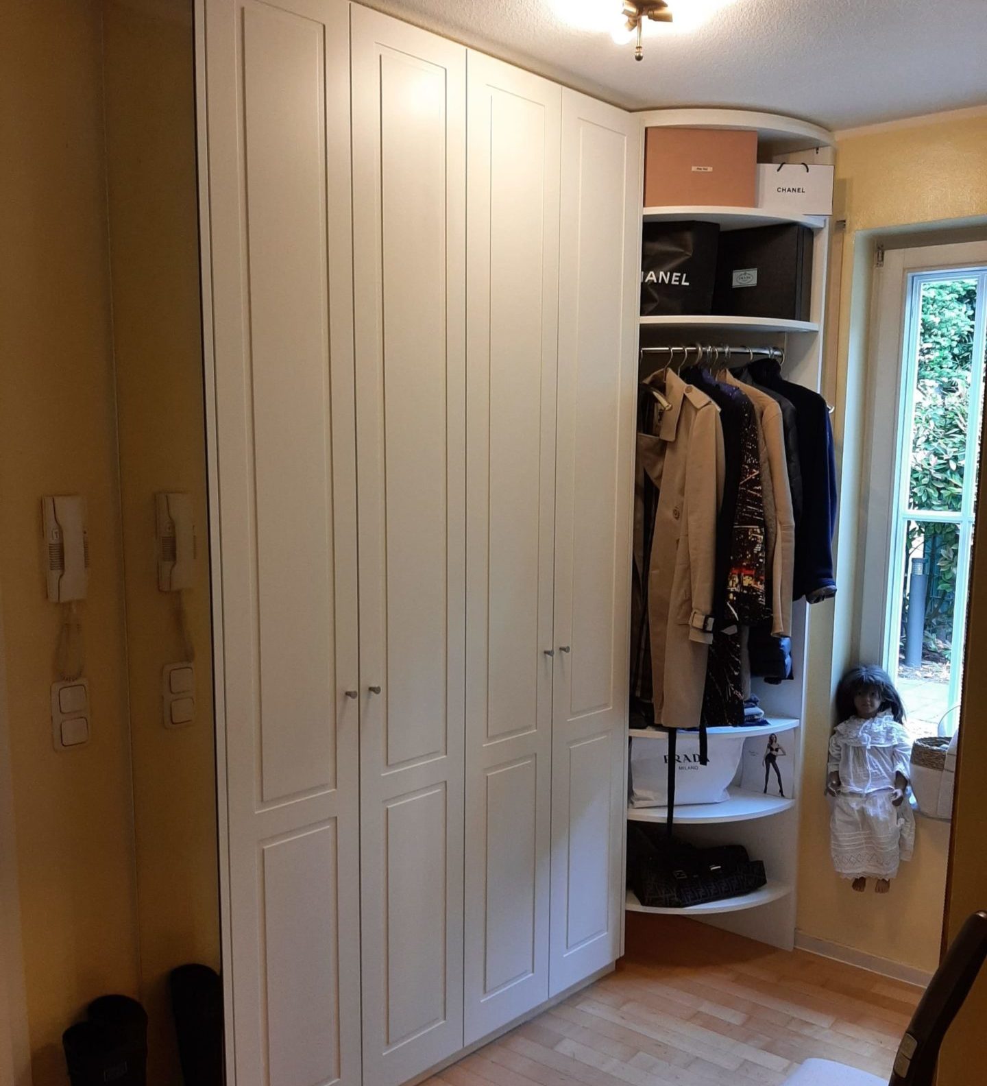 Schuhschrank nach Maß nachher Schuhschrank nach Maß nachher